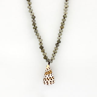 Moon Tide Cone Shell Necklace