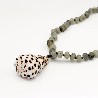 Moon Tide Cone Shell Necklace