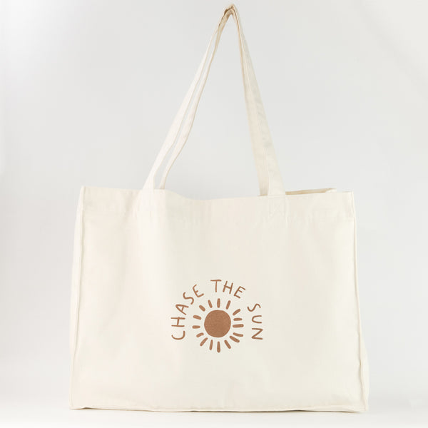 IMPERFECT Chase the Sun Recycled Tote Bag - Pineapple Island