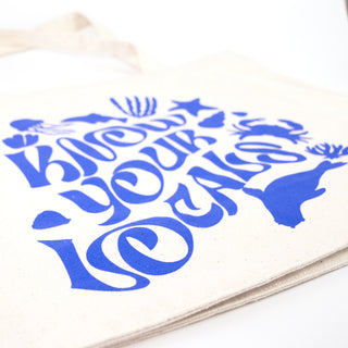 Know Your Locals Sustainable Tote Bag - Surfers Against Sewage - Pineapple Island