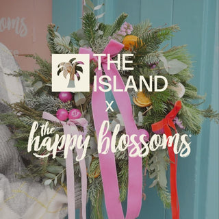 Christmas Wreath Making Workshop with The Happy Blossoms