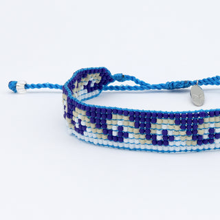 Melayang Wave Beaded Bracelet - Pineapple Island