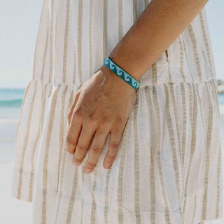 Melayang Wave Beaded Bracelet - Pineapple Island