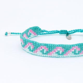 Melayang Wave Beaded Bracelet - Pineapple Island