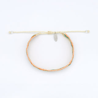 Melayang Wave Beaded Bracelet - Pineapple Island
