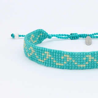 Melayang Wave Beaded Bracelet - Pineapple Island