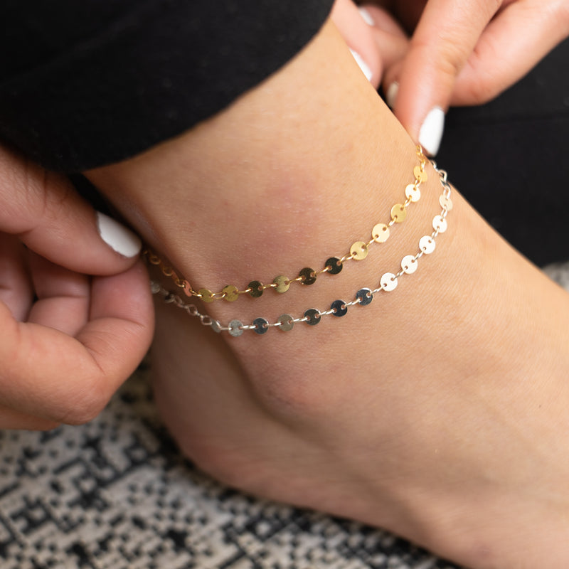 Senja Disc Chain Anklet - Pineapple Island