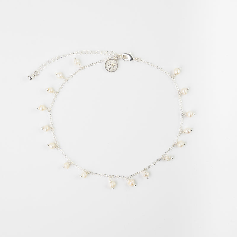 Tari Pearl Drop Anklet - Pineapple Island