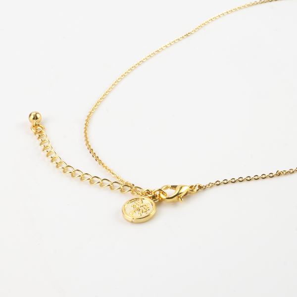 The Wave Project Surfboard Necklace Gold - Pineapple Island