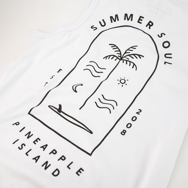 Summer Soul Tank Top - Pineapple Island
