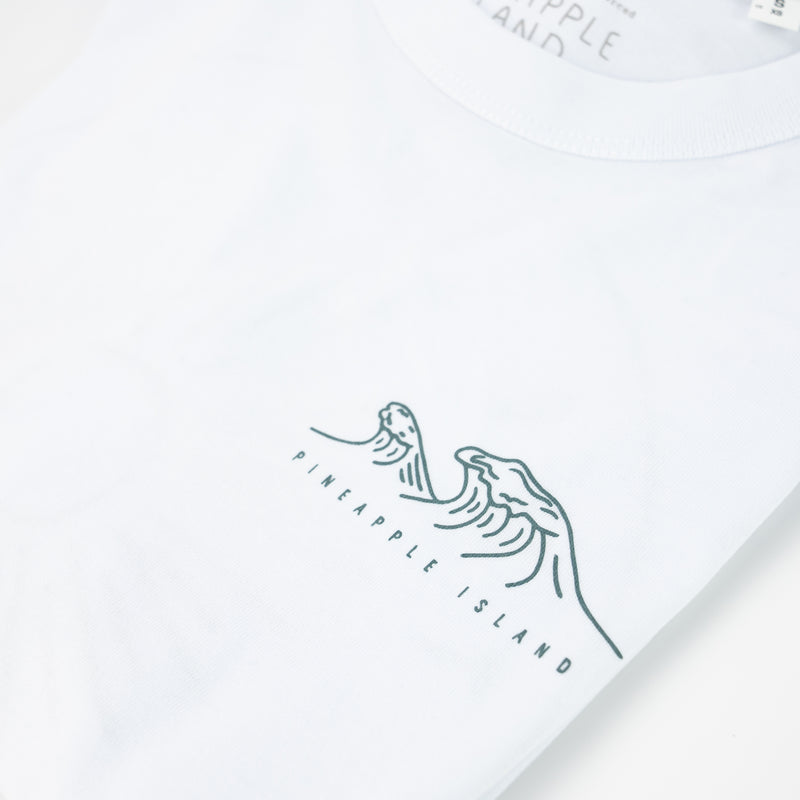 Surfer Soul Long Sleeve Organic T-Shirt - Pineapple Island