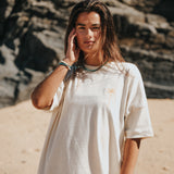 Palm Tree Embroidered T-Shirt | Pineapple Island