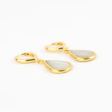 Mother of Pearl Teardrop Earrings - Pineapple Island
