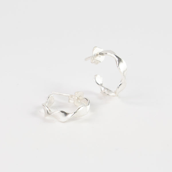 Atuh Beach Twist Hoop Earrings - Pineapple Island