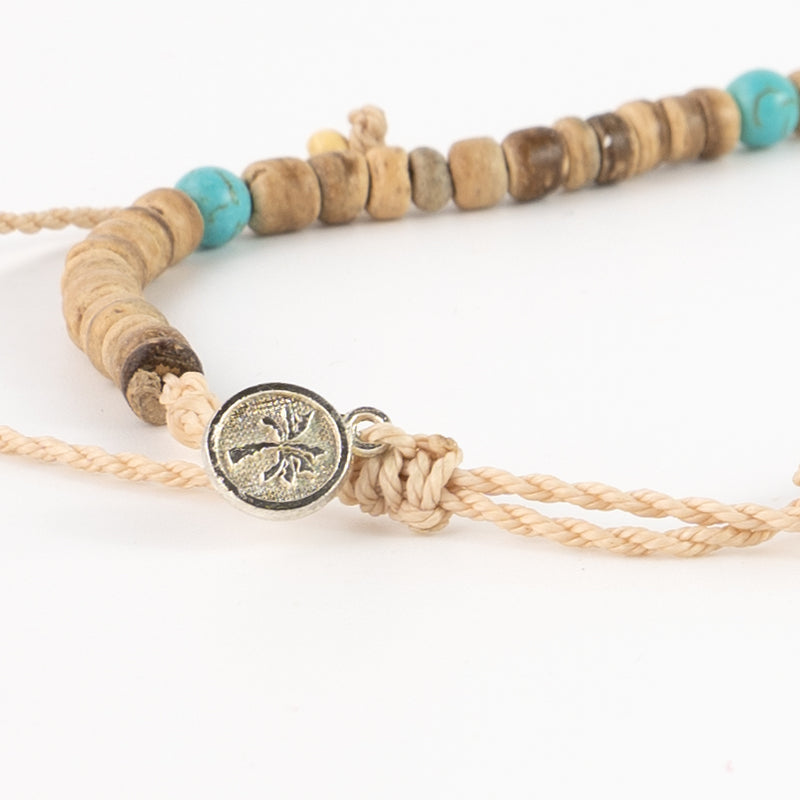 Toro Wood Bead Bracelet - Pineapple Island