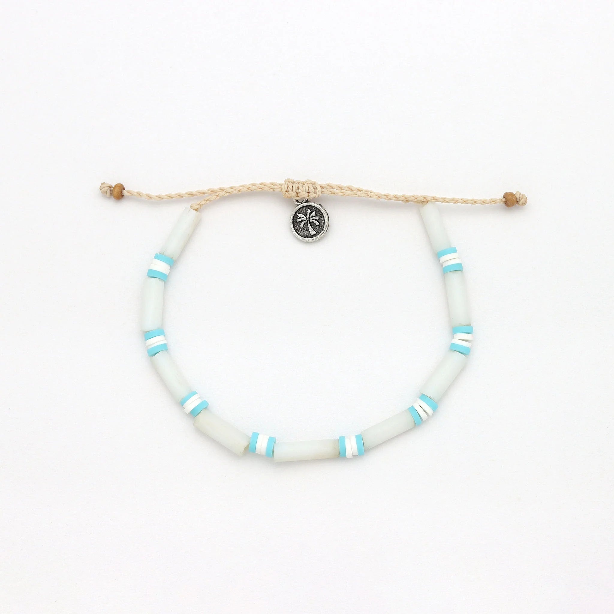 Azure Shores Beaded Anklet - Pineapple Island