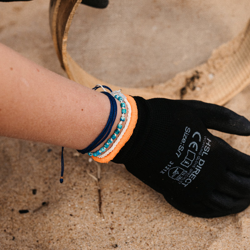 Surfers Against Sewage Recycled Bracelet - Pineapple Island