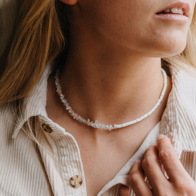 Santai Natural Stone Necklace - Pineapple Island