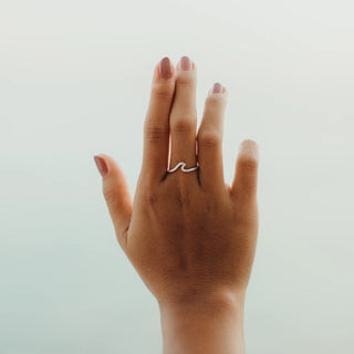 Surfer Girl Wave Ring - Pineapple Island