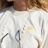 Cowrie Shell Sunglass Chain - Pineapple Island