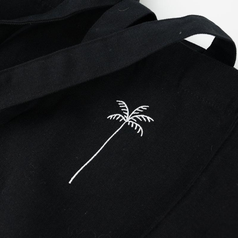 Palm Tree Embroidered Beach Bag - Pineapple Island