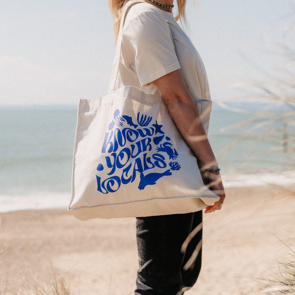 Know Your Locals Sustainable Tote Bag - Surfers Against Sewage - Pineapple Island