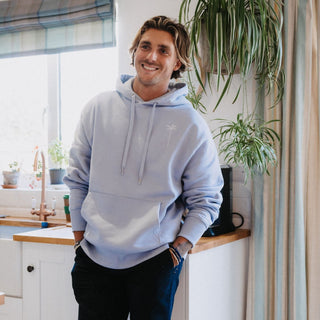 Palm Tree Embroidered Hoodie - Pineapple Island